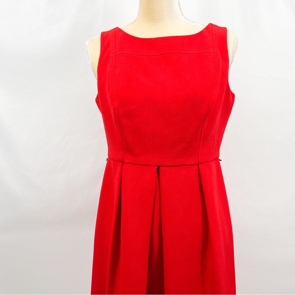 Adrianna Papell A Line Pleated Dress - Picture 6 of 10